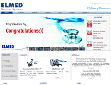 Tablet Screenshot of elmed-as.com